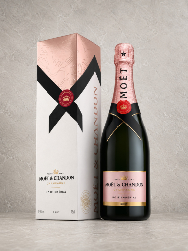 Moët & Chandon Rosé Impérial 0,75 l | Moët Rosé Impérial Champagner in Geschenkbox | Moët & Chandon Rosé Brut Champagner | Moët Rosé Impérial Geschenkbox 0,75 l | Moët & Chandon Rosé Impérial online kaufen